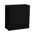 Serviettes 25x25cm 2c 1/4  anthracite (39x50pc)